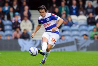 Joey Barton in action for Queens Park Rangers. Image courtesy of Rex Features
