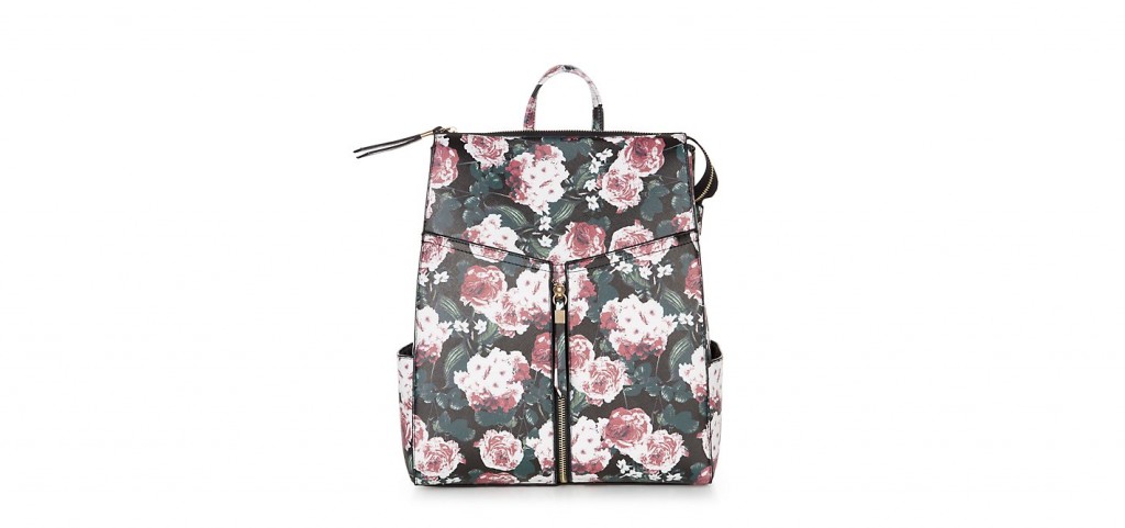 Floral backpack
