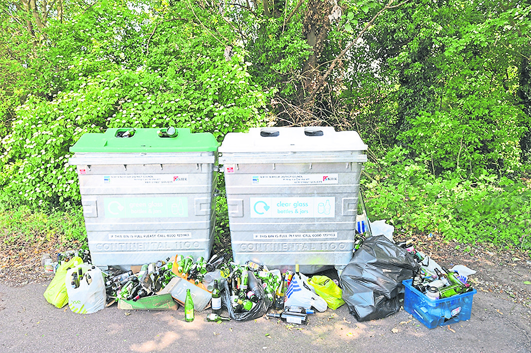 The Kingston and Surbiton MP predicted fortnightly recycling will lead to overflowing bins. Photo: REX