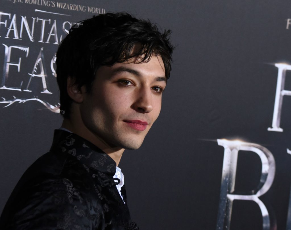 Ezra Miller at the NYC premiere of Fantastic Beasts (Photo by Stephen Lovekin)