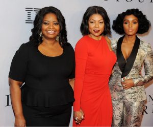 The Hidden Figures women dazzle on the red carpet promoting the film. Photo by Broadimage/REX/Shutterstock 