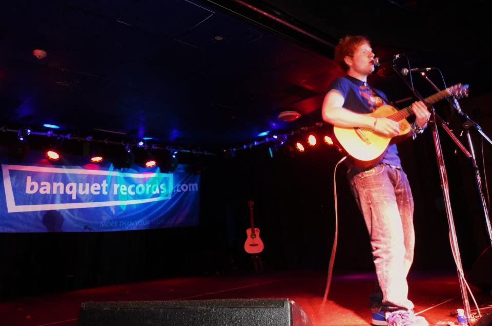 Ed Sheeran plays Hippodrome in 2011. Photo Credit: Banquet Records