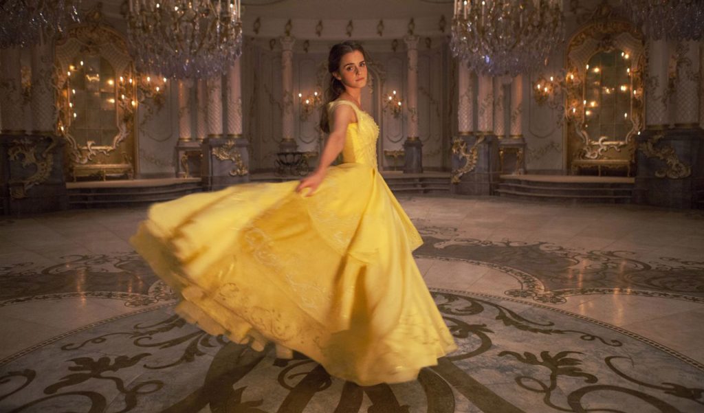 Emma Watson as Belle in Beauty and the Beast. Photo Credit: Rex Features