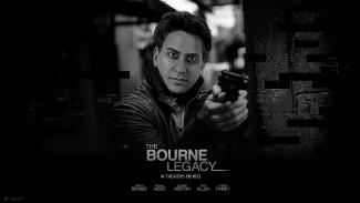 How Ed Miliband would look as Jason Bourne. Credit: REX FEATURES