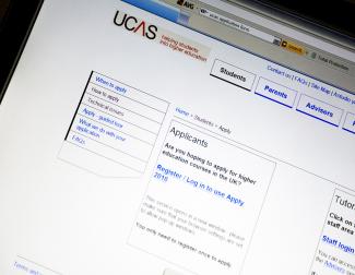 UCAS application form