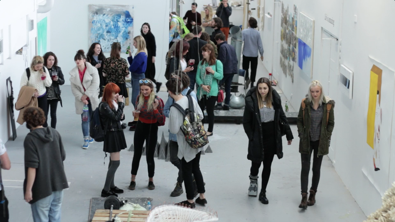 VIDEO: First KU art exhibition of the year