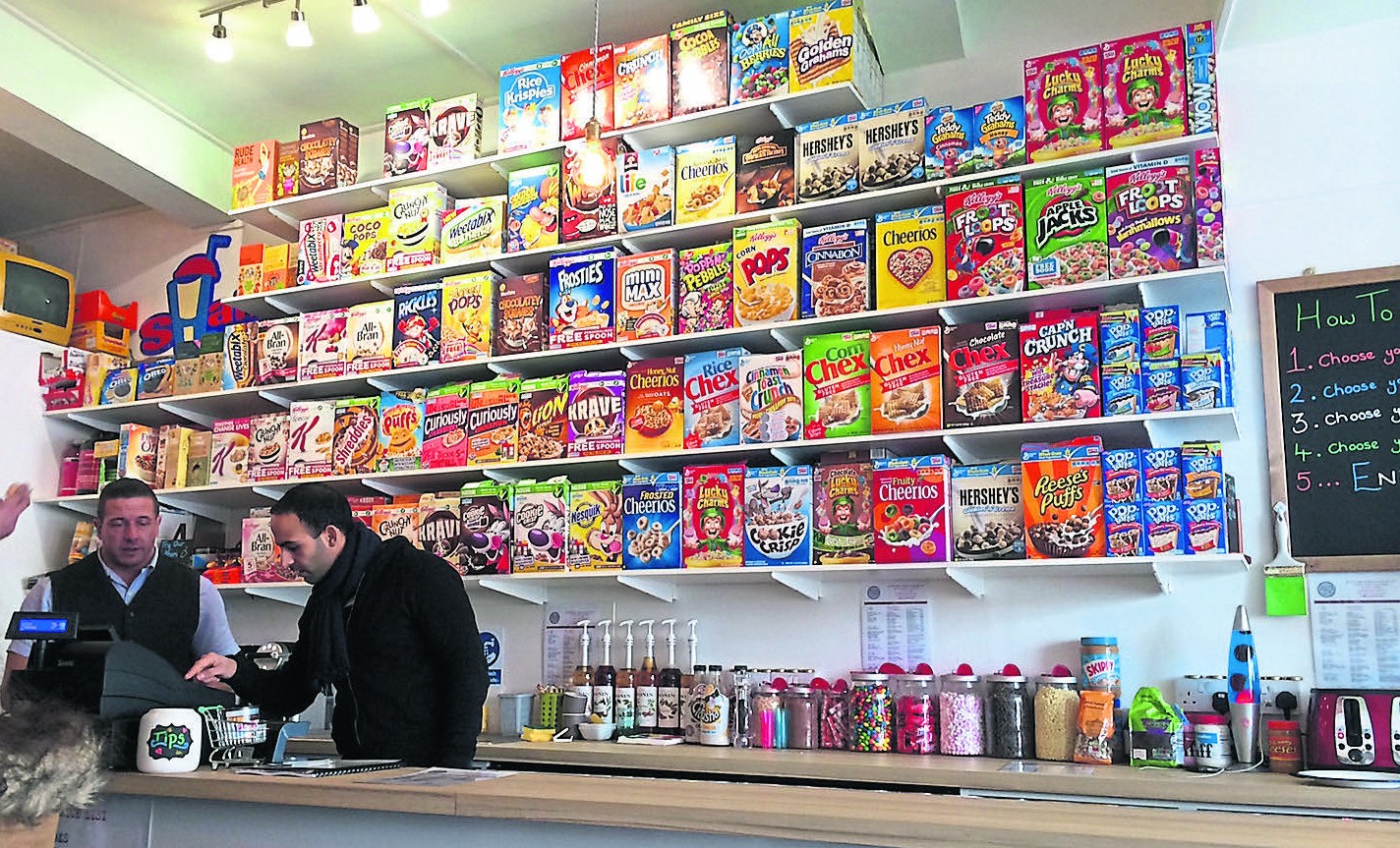 A new cereal bar has opened in Kingston town centre