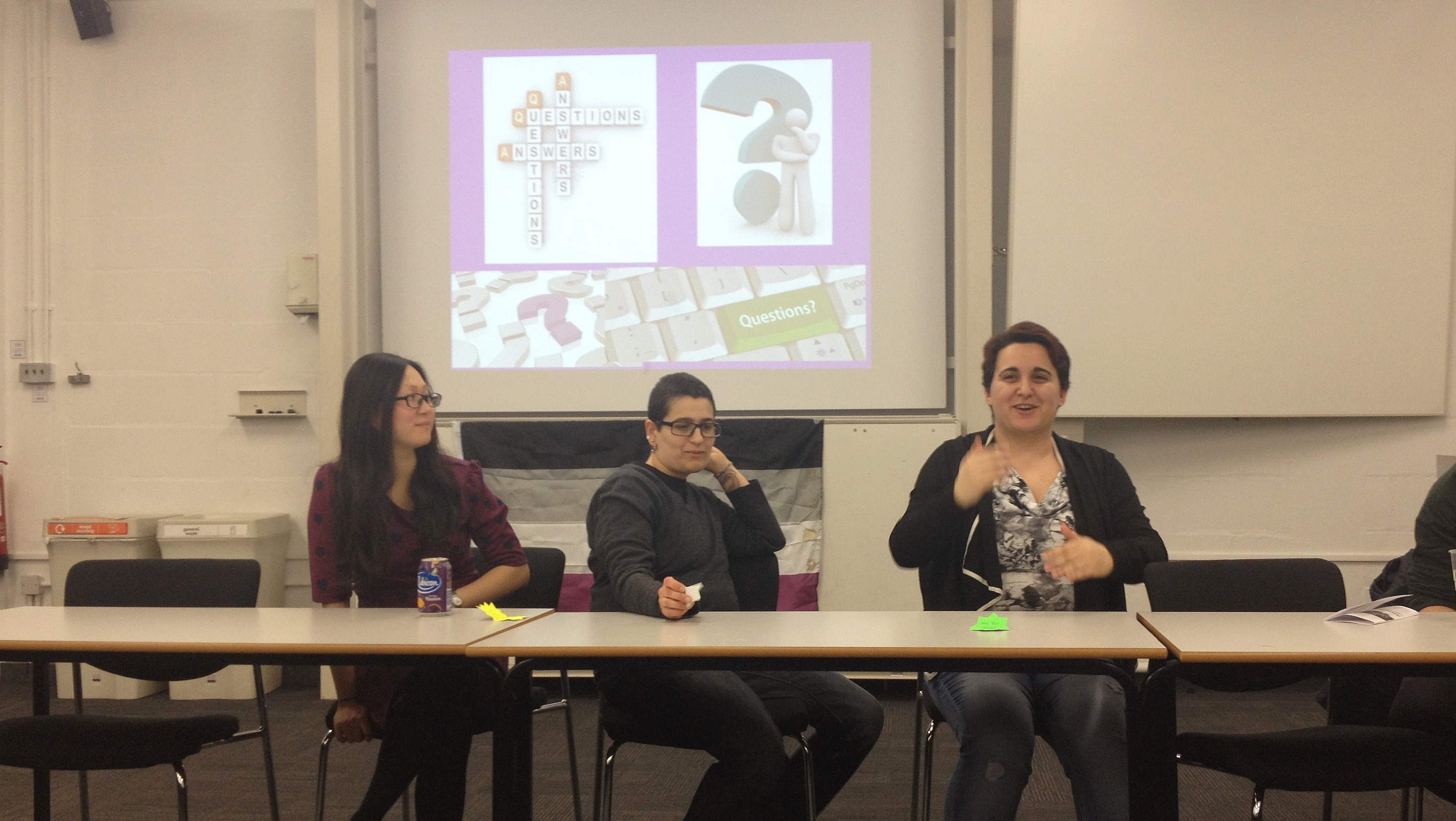 Kingston University students learn about asexuality