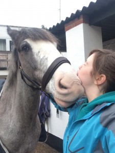 Chloe finds great comfort and serenity in being a part of the horseriding society. PHOTO: Chloe F. Metzger