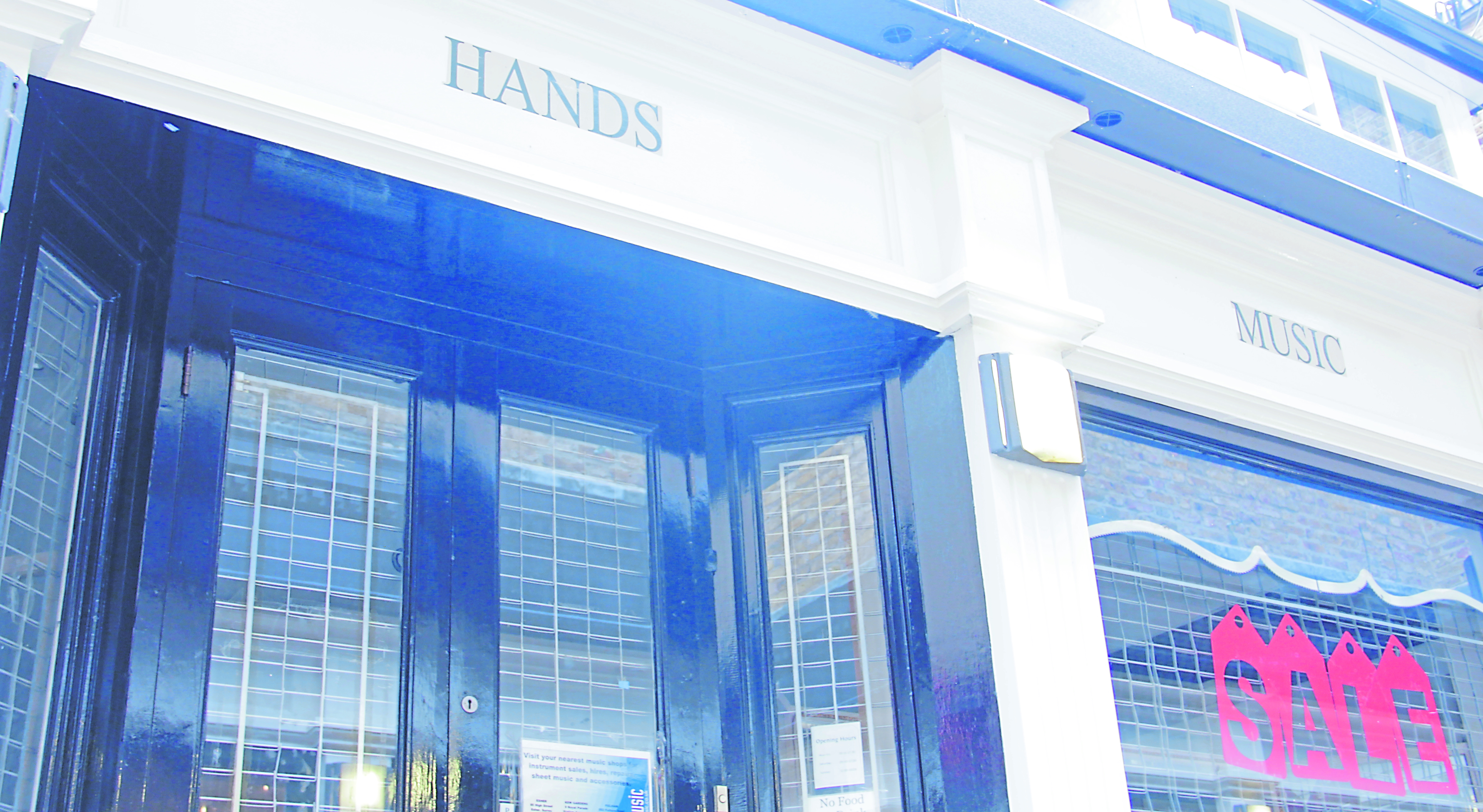 Sadness over Hands Music shop closure