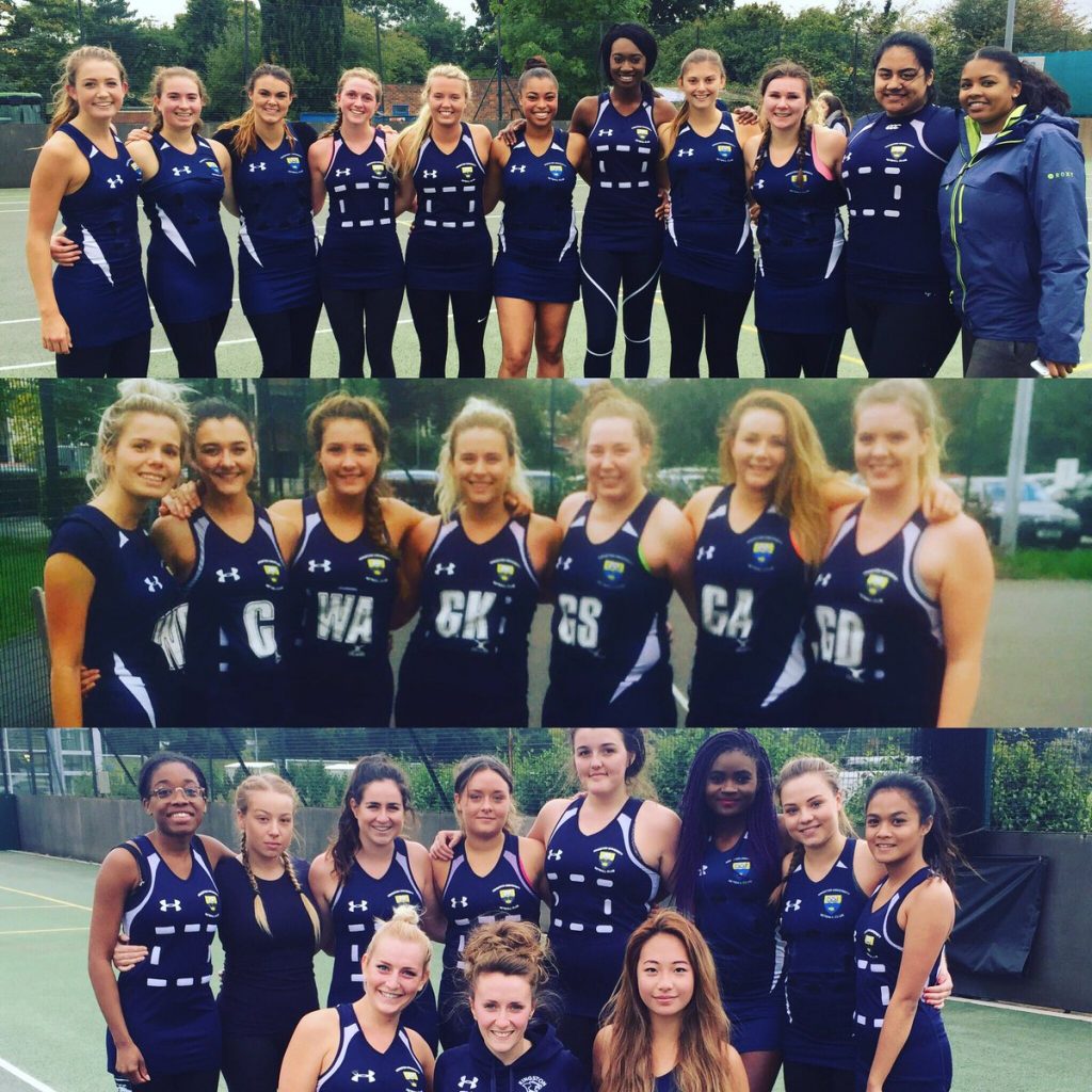 KU's netball teams completed the clean sweep on Wednesday Photo: @KUNetball