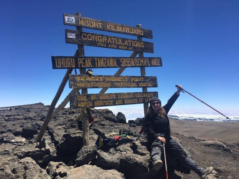 KU student braves fractured back to climb Kilimanjaro