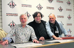 Now: John Chapman and Anthony Forrest at the signing of the documentary Elstree 1976. Middle: Director Jon Spira Photo: Johanna Christoph