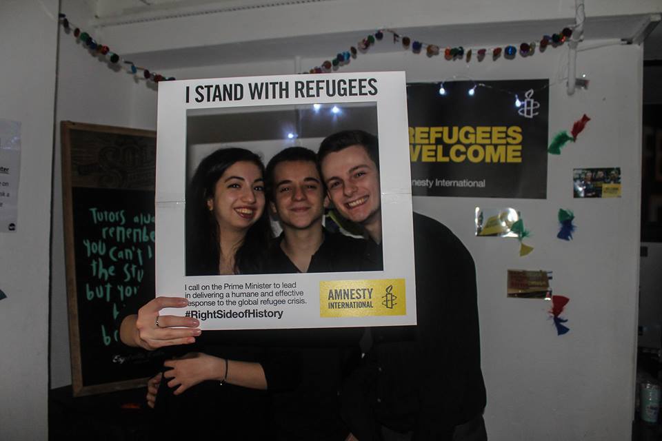 Amnesty international hoped to raise plenty of money for the Syrian refugee crisis Photo credit: Yasemin Gava