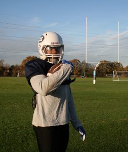 Quartey at one out of many trainings in a week. Photo: Åsa H Aaberge