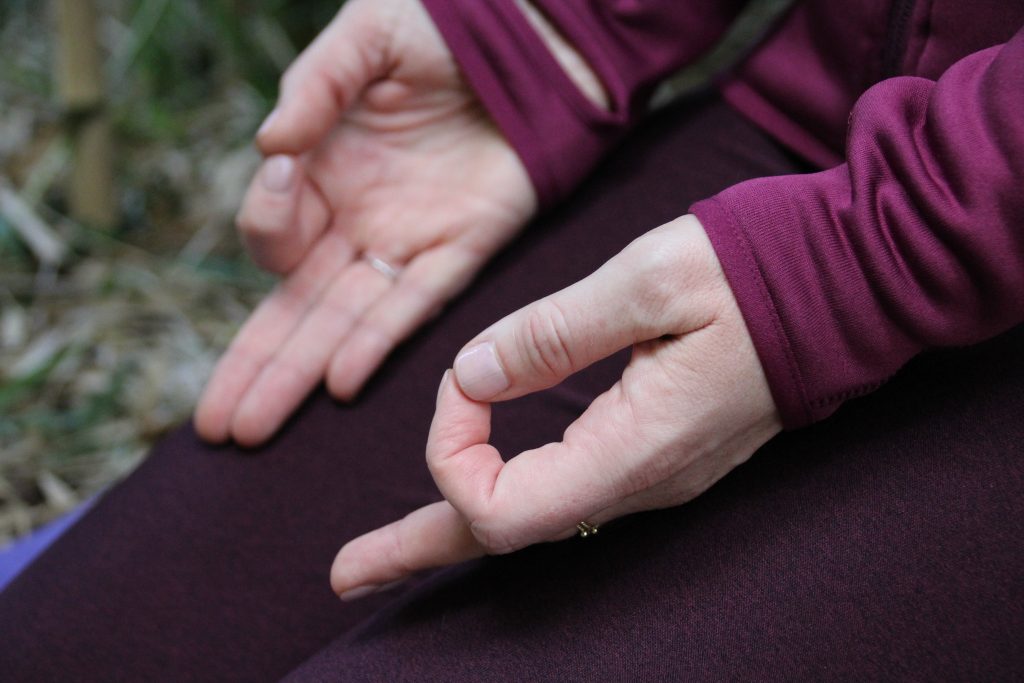 Joanna Blundell, local yoga teacher