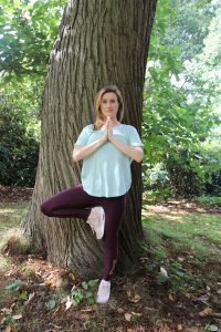 Joanna Blundell, local yoga instructor.