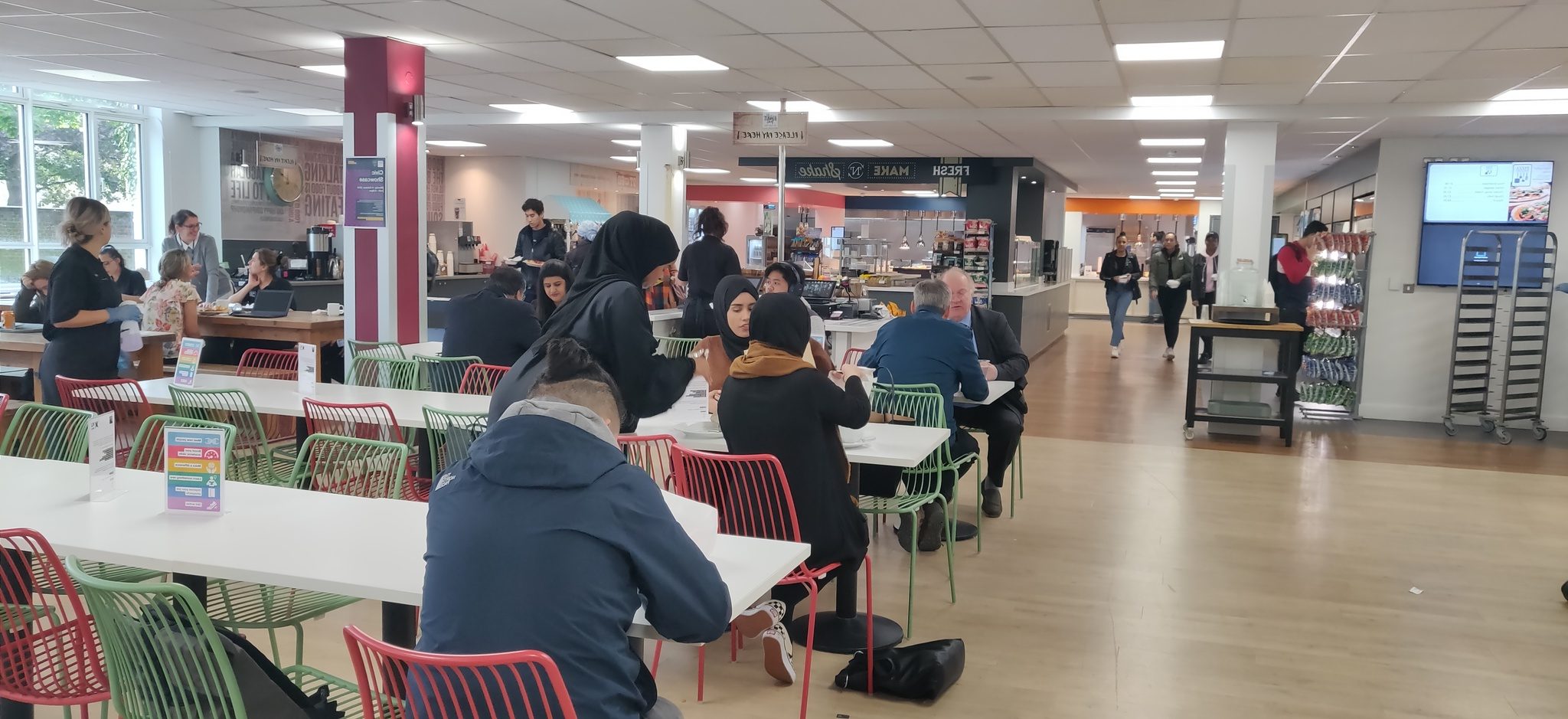 Kingston University canteen is among the cheapest in London