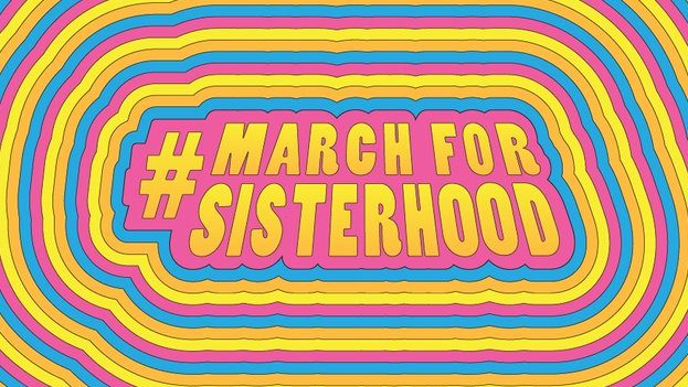 #marchforsisterhood is coming to the Internet
