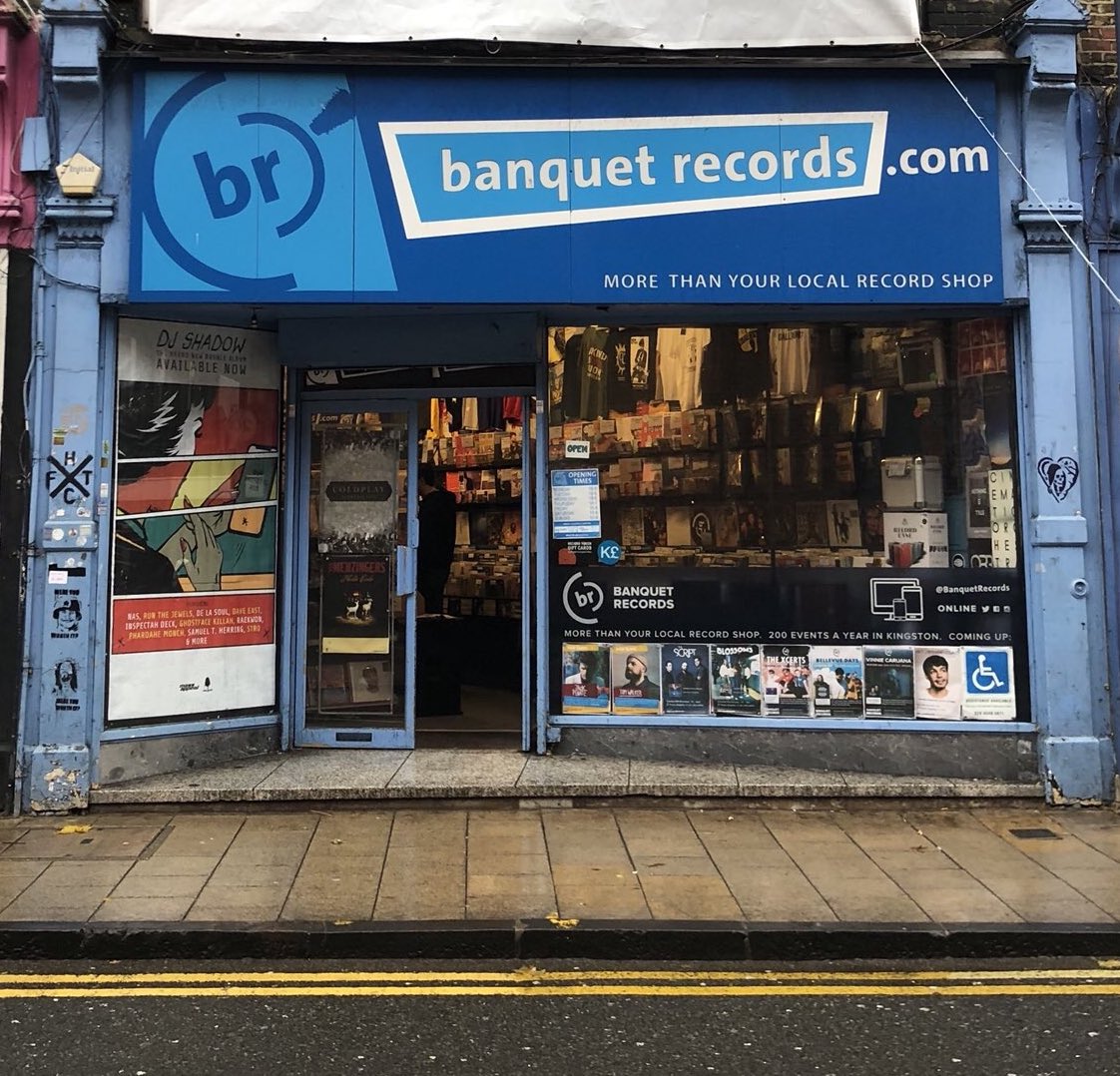 shot of Banquet Records