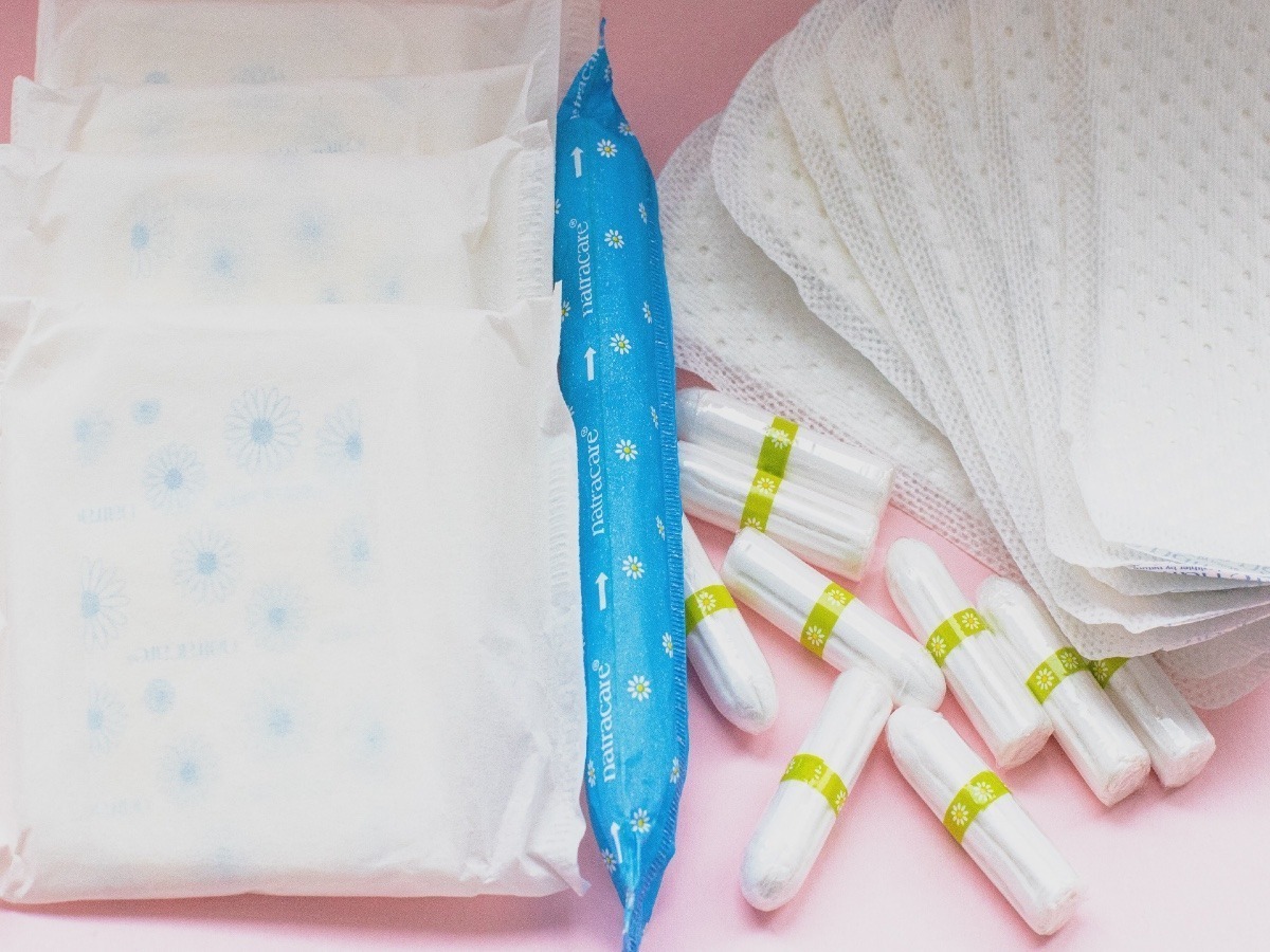 Tampons pads and other period products.