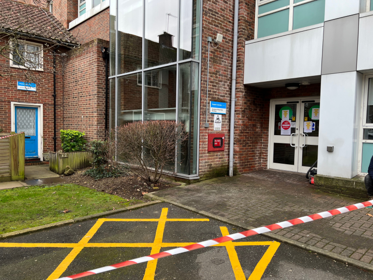 Eadweard Muybridge building closed due to a water leak