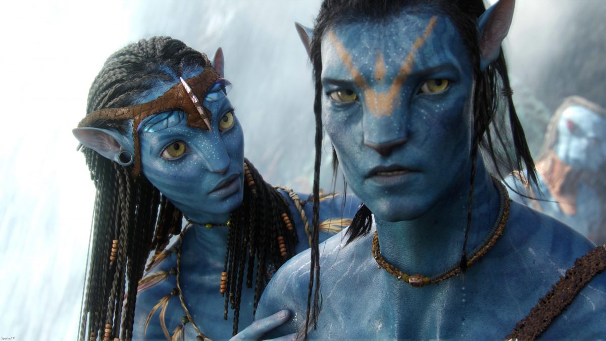 Still image from the first Avatar film