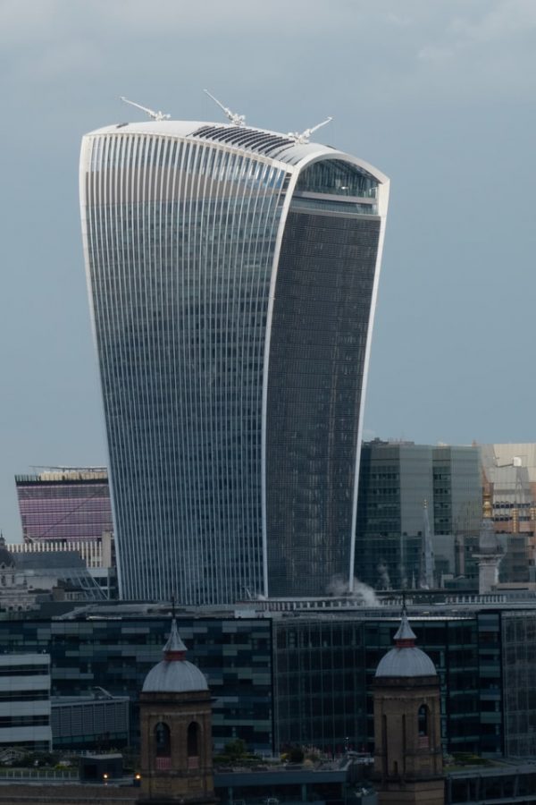 silver skyscraper