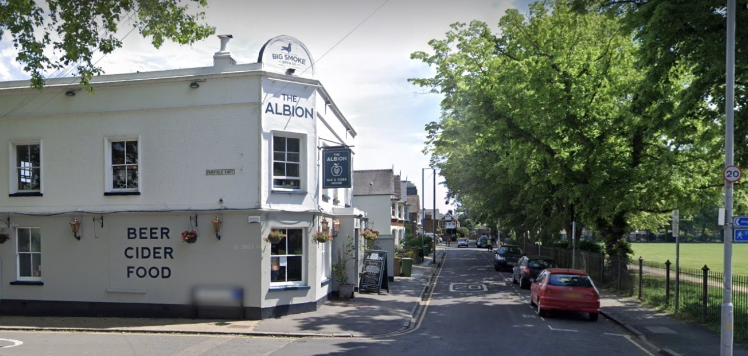 Albion pub Fairfield Road Kingston