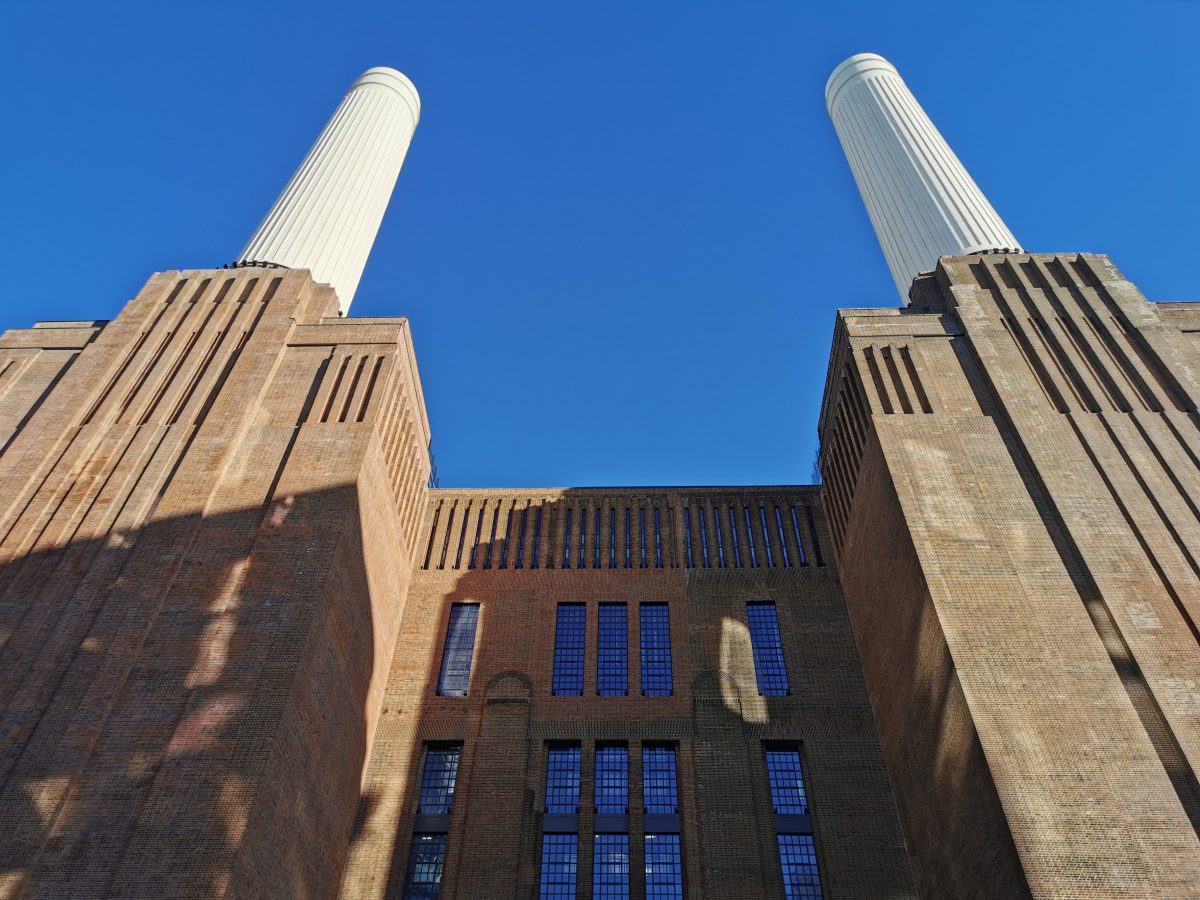 Photo of the outside of Battersea Power Station