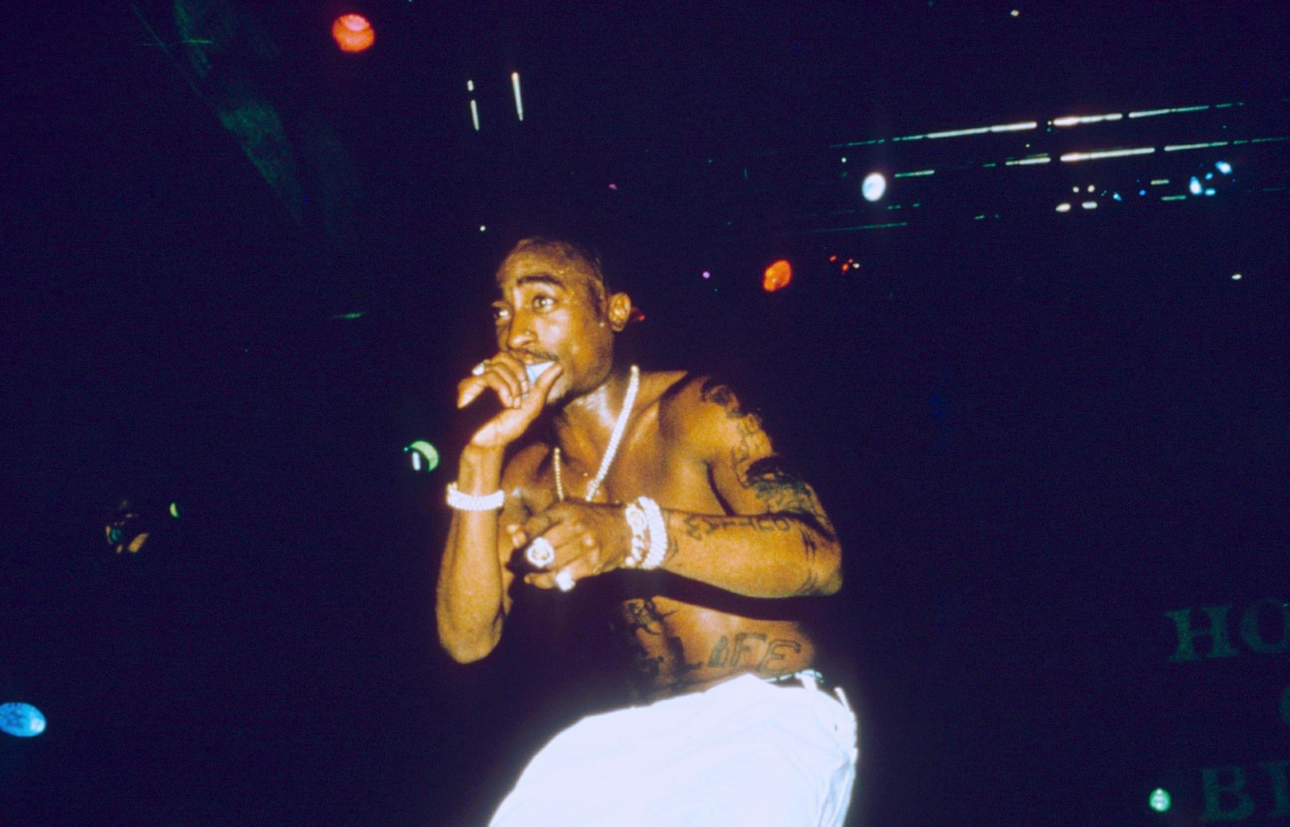 Tupac Shakur Performing