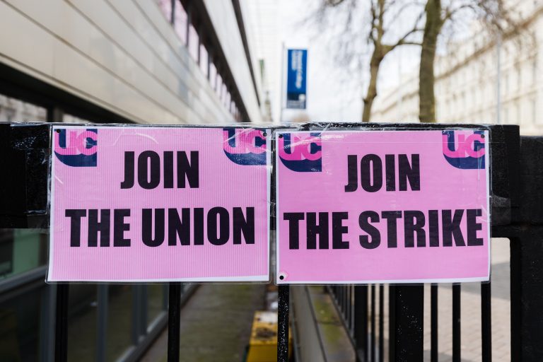 Kingston University lecturers on strike again