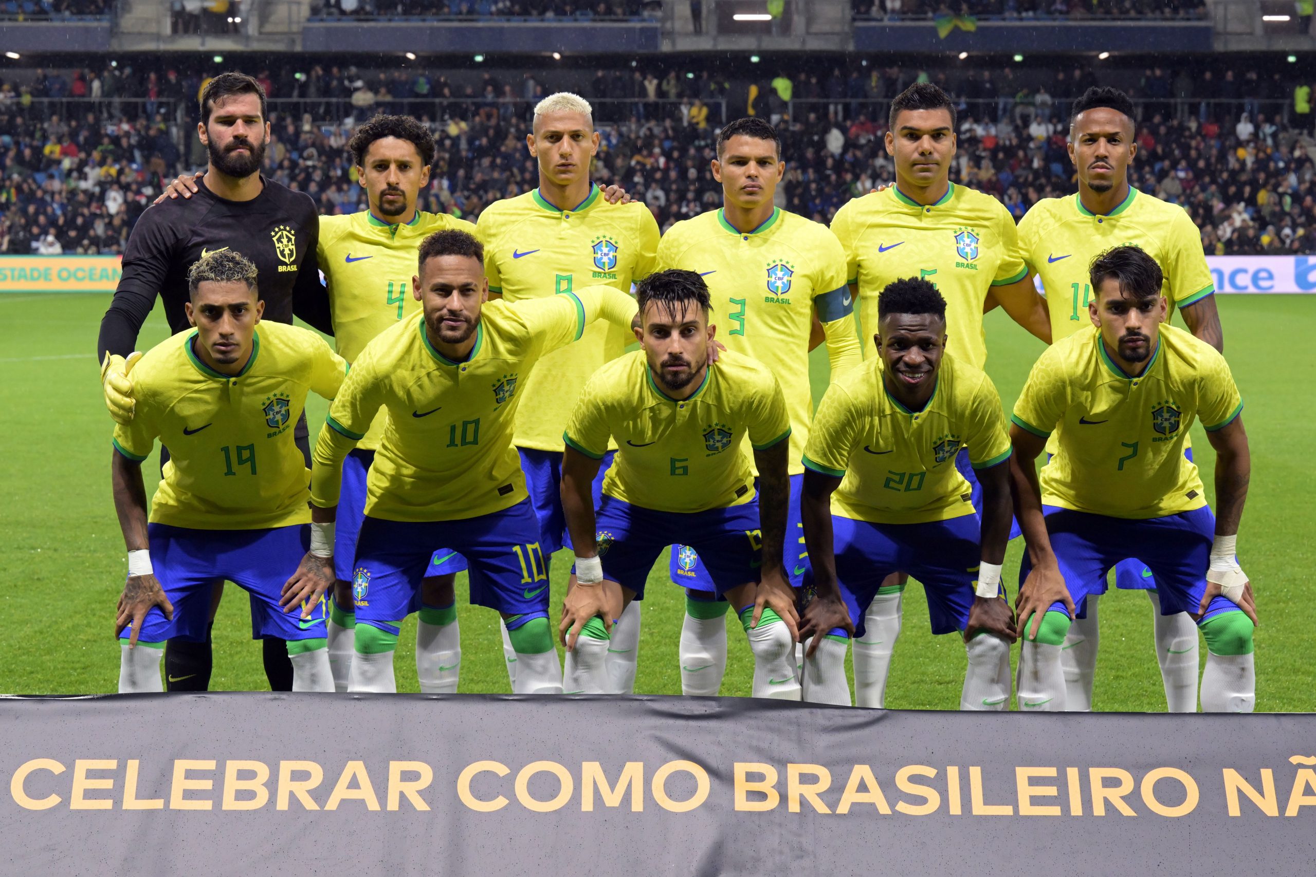Brazil Squad Photo