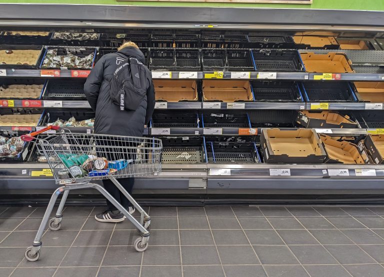 Supermarket shortages add to cost of living woes