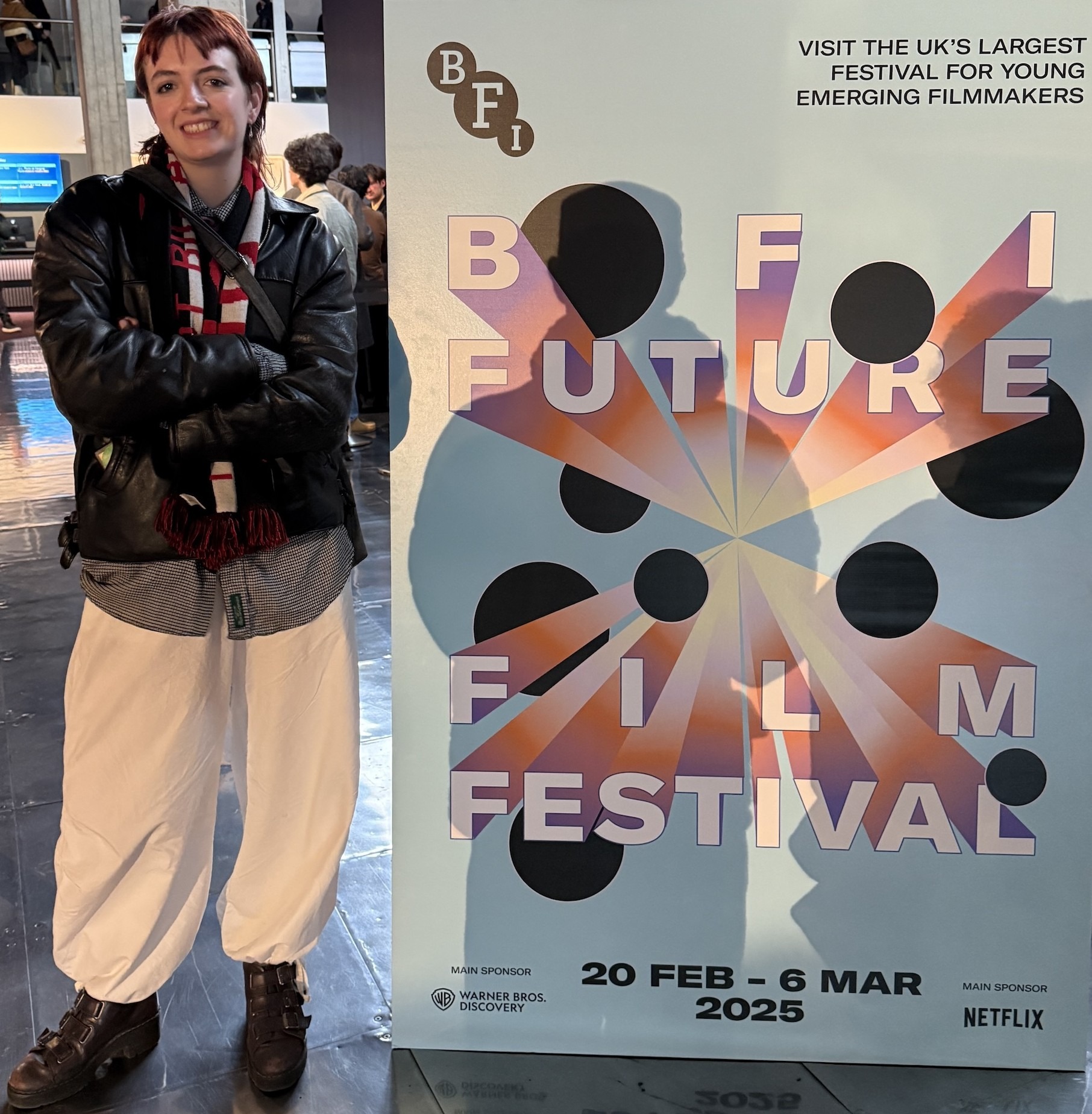 Grac Talbot at the BFI Future Film Festival