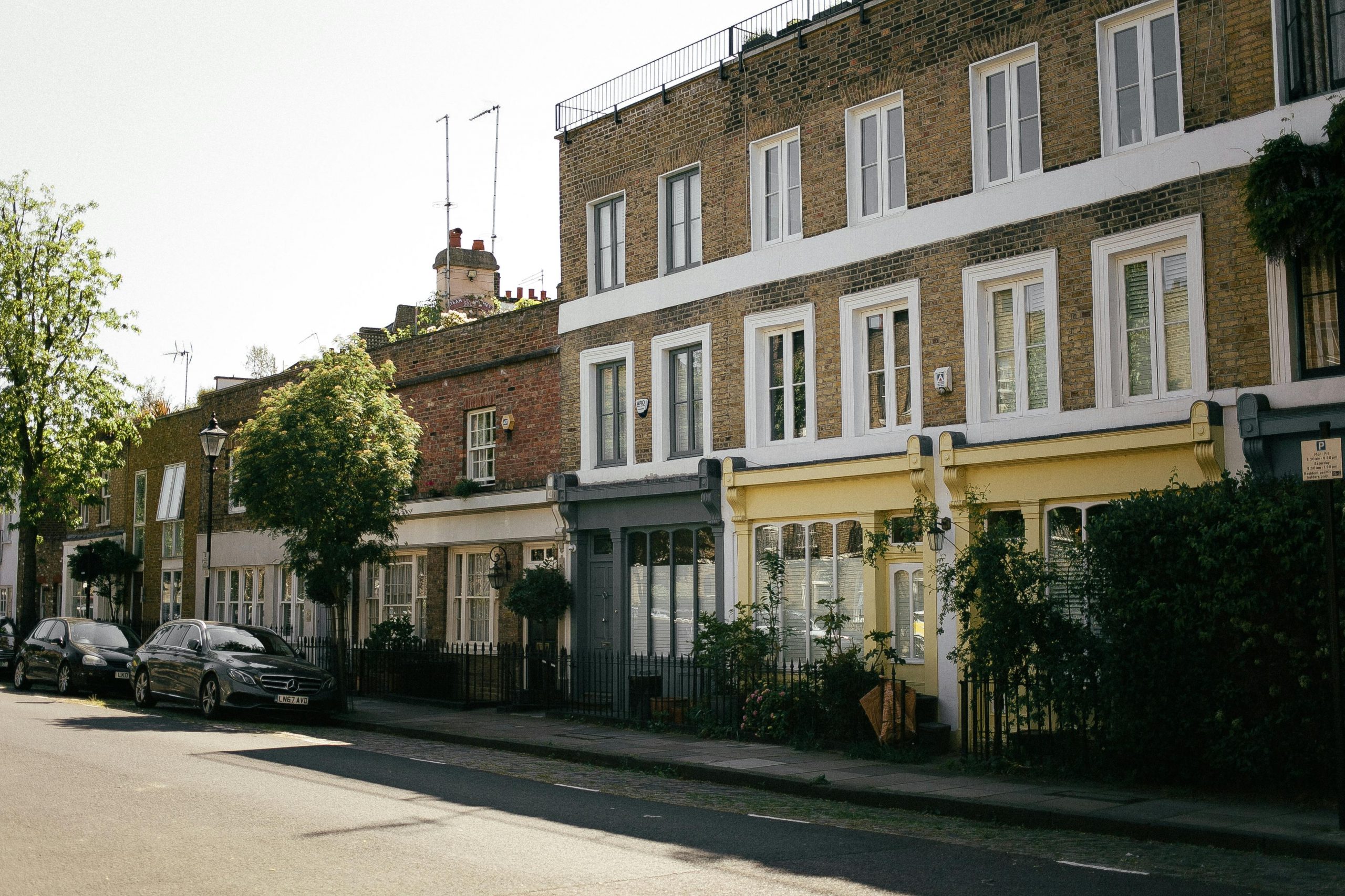 Apartment building in London